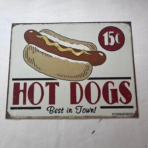 Hot Dog Sign